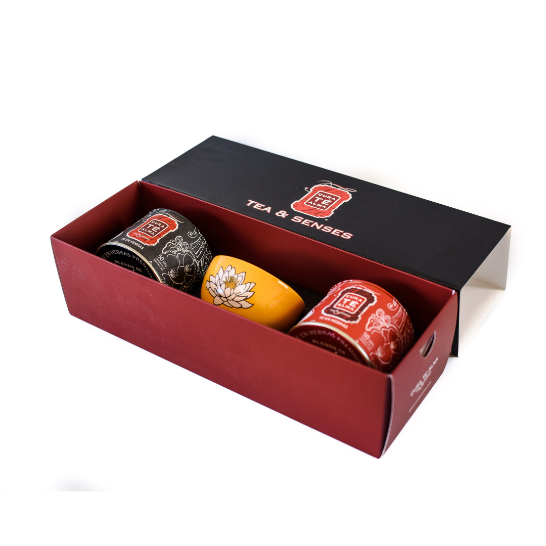 Estuche de Regalo con Té y Cuenco - Imagen 2