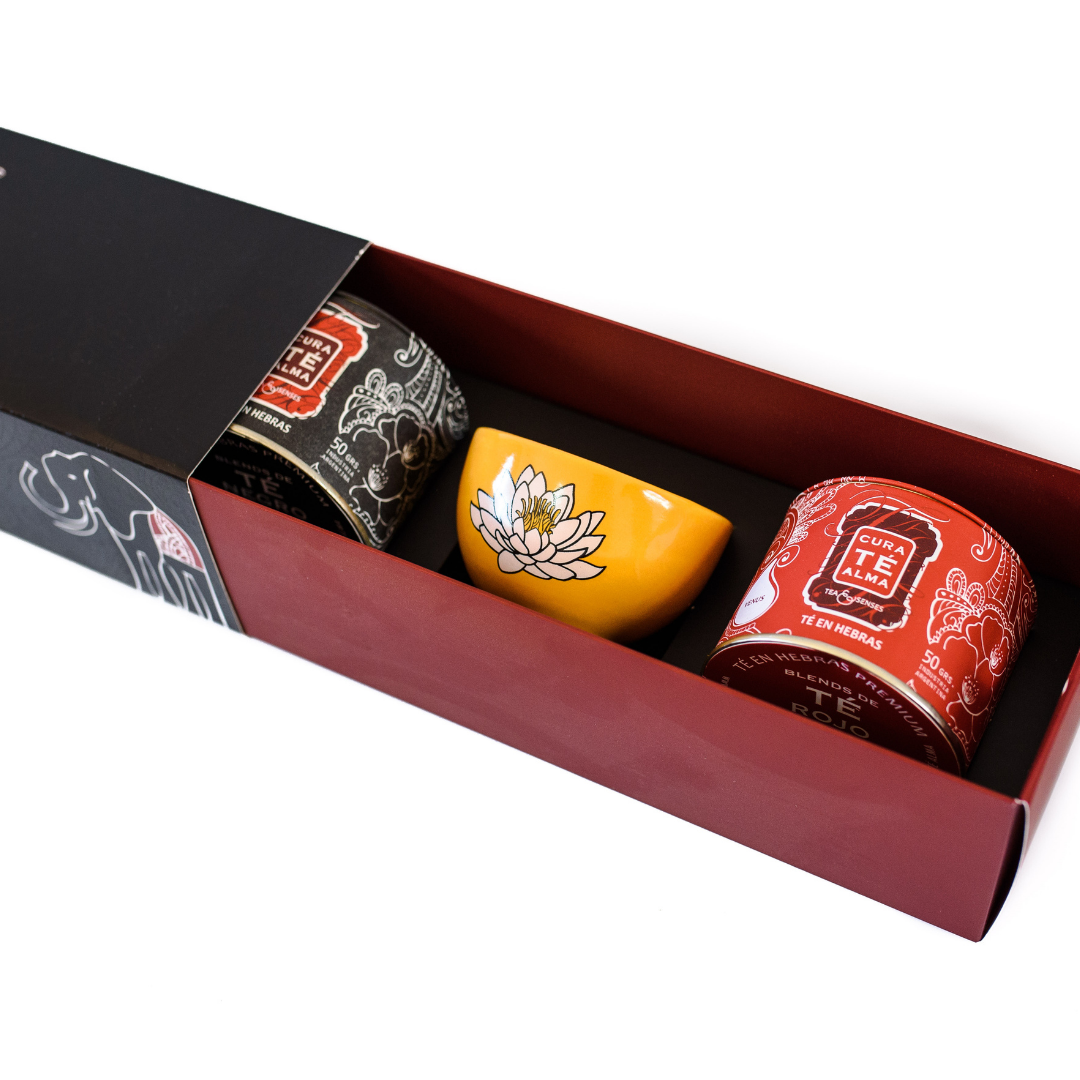 Estuche de Regalo con Té y Cuenco - Imagen 3