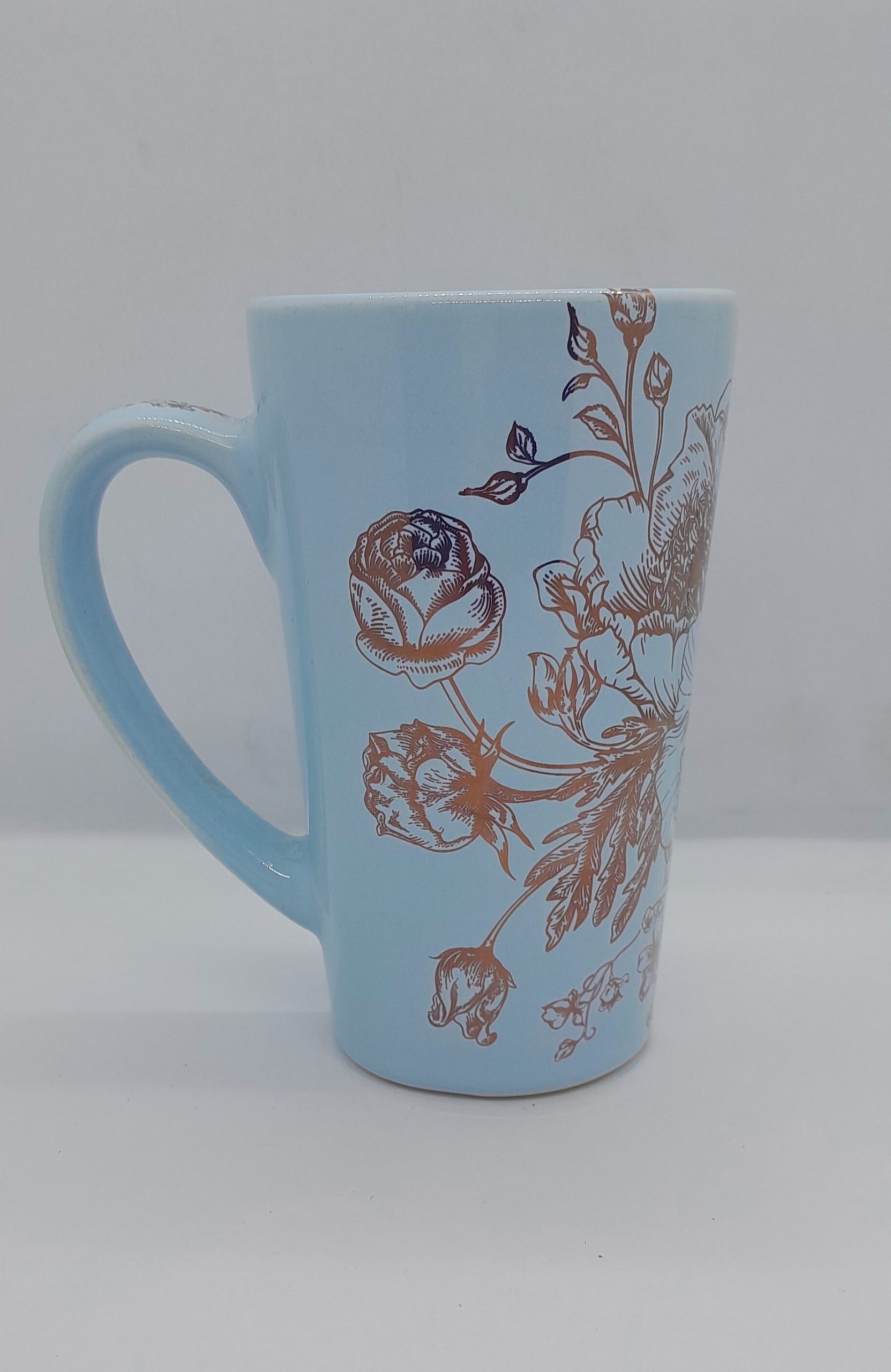 Mug Diseño Golden Blue