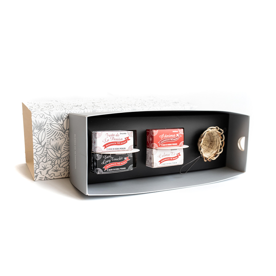 Estuche de Regalo 4 Minipacks e Infusor de fibra vegetal - Imagen 2