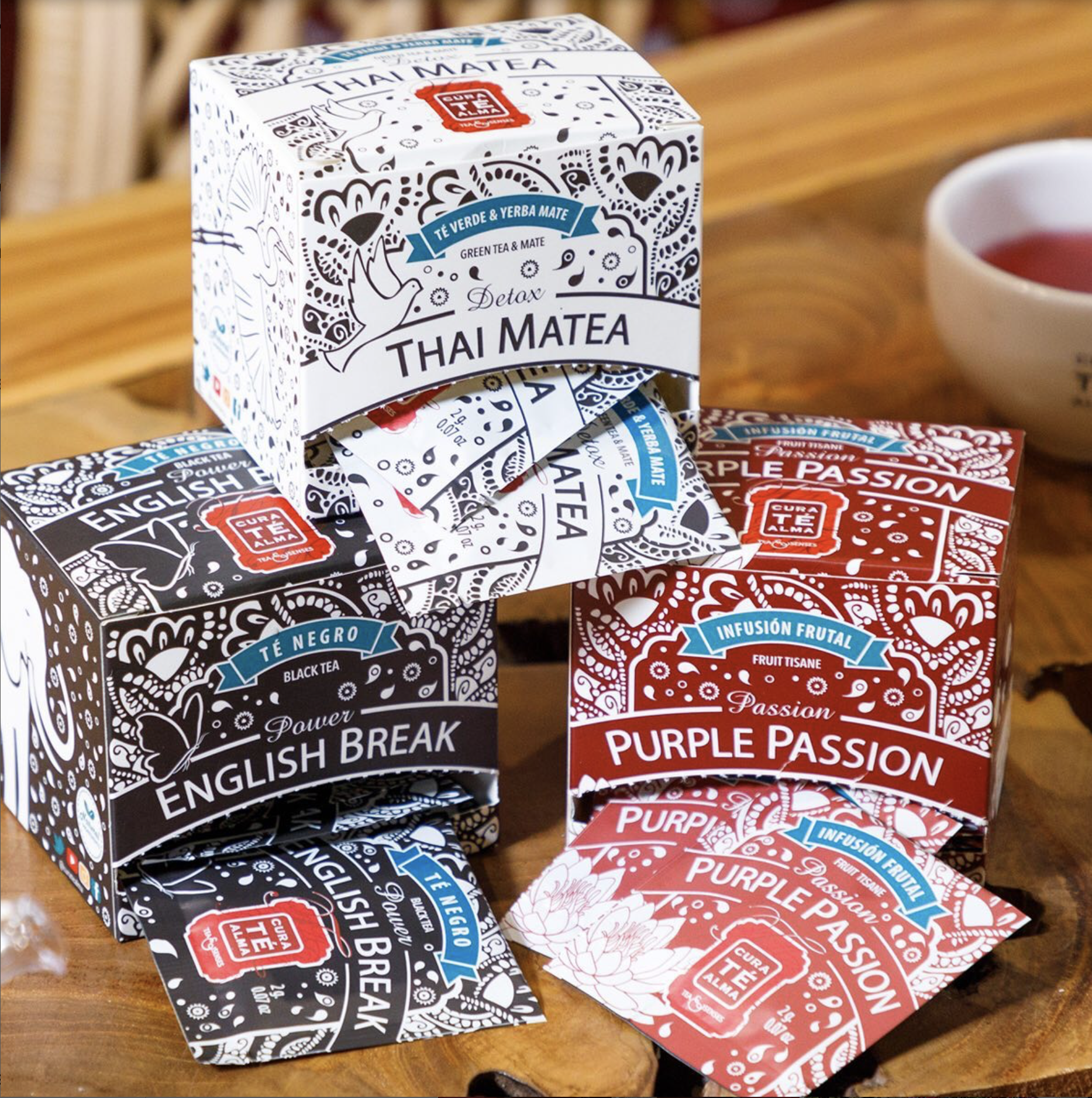 Set Té en Saquitos (Tea Bags): 3 Sabores - Imagen 3